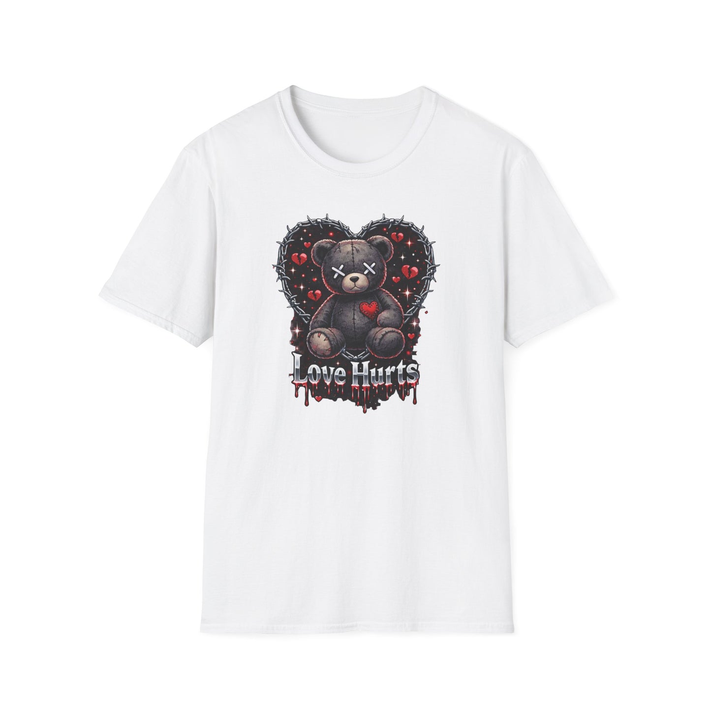 LOVE HURTS - Unisex Soft Style T-Shirt