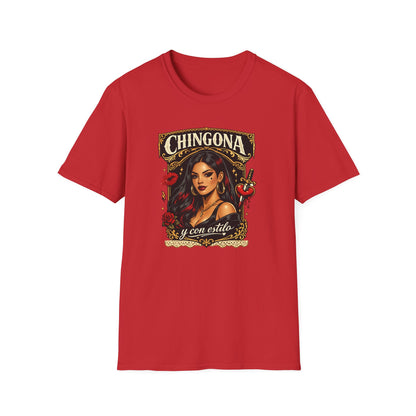 CHINGONA Y CON ESTILO - Unisex Soft Style T-Shirt