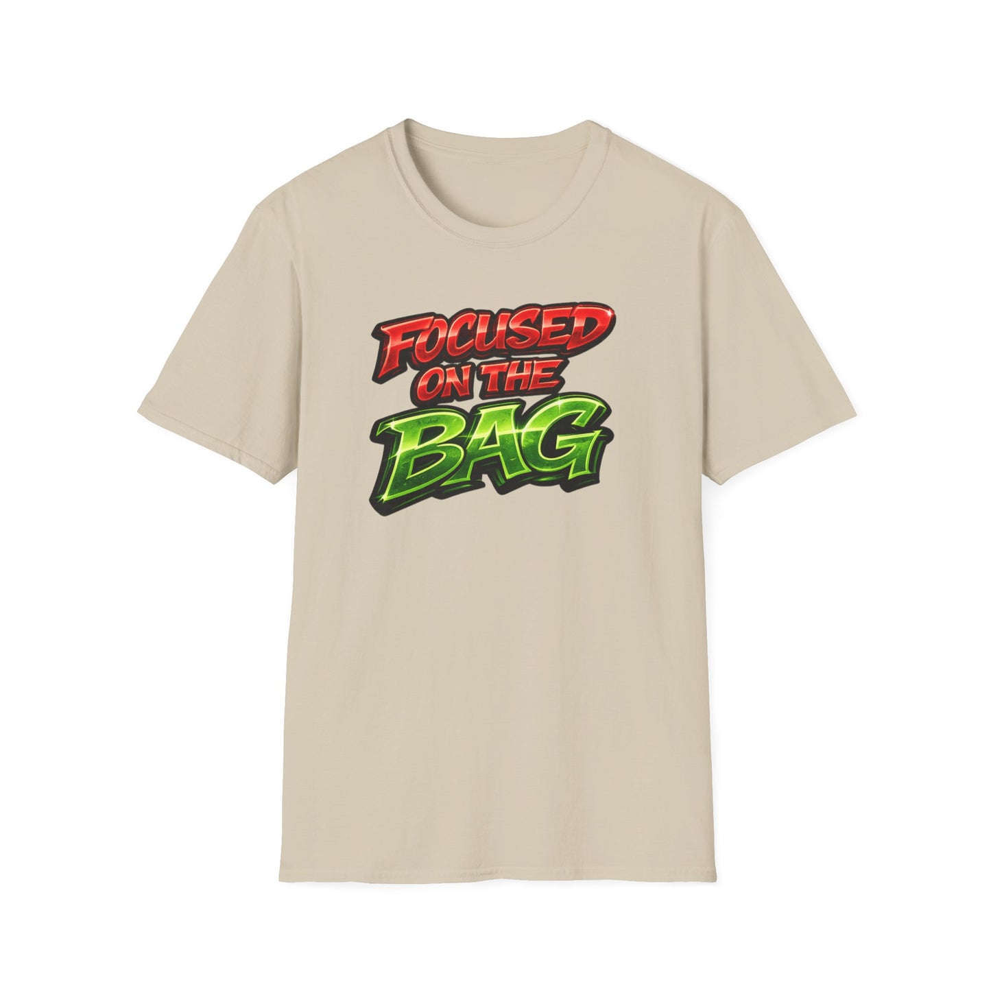 FOCUSED ON THE BAG - Unisex Soft Style T-Shirt