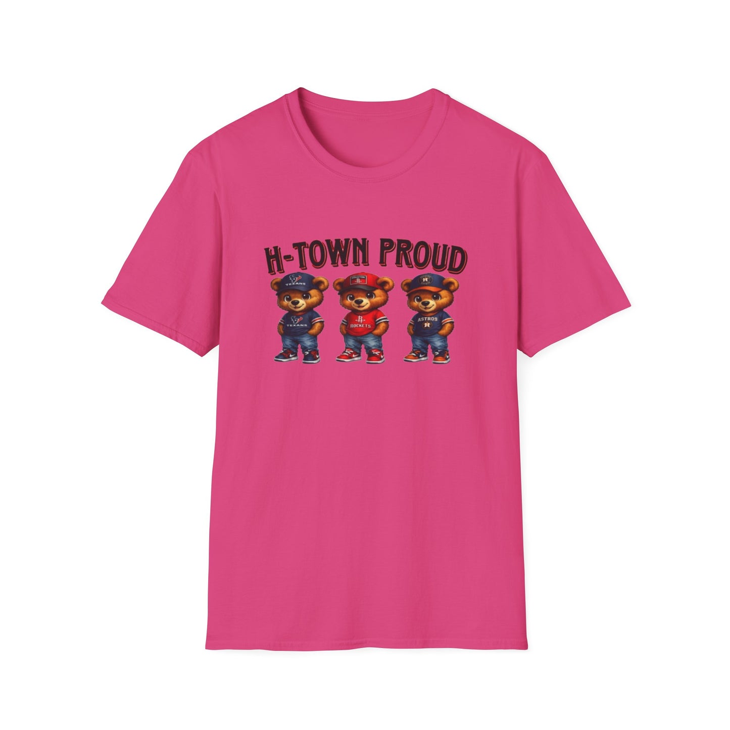 H-TOWN PROUD BEARS - Unisex Soft Style T-Shirt