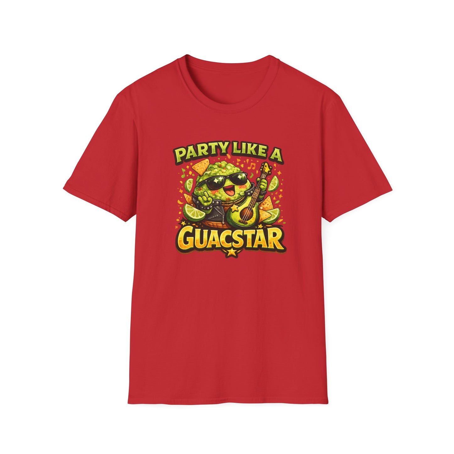PARTY LIKE A GUACSTAR - Unisex Soft Style T-Shirt
