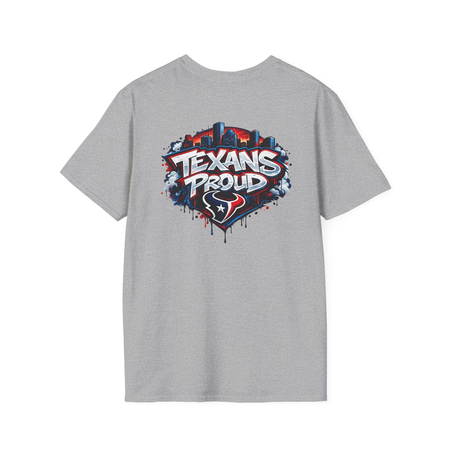 TEXANS PROUD - Unisex Softstyle T-Shirt