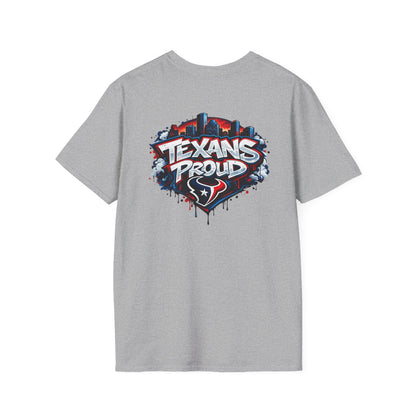 TEXANS PROUD - Unisex Softstyle T-Shirt