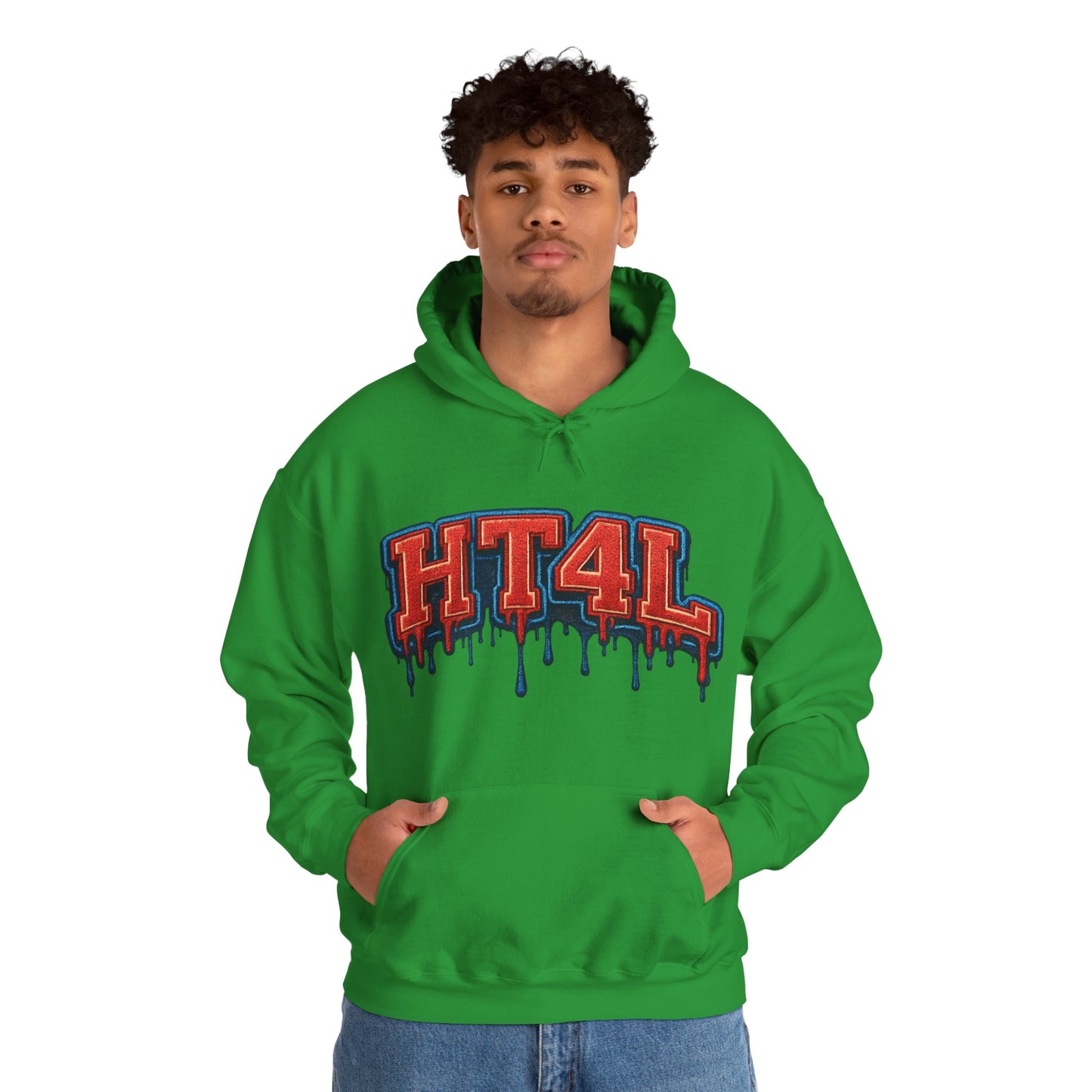 HT4L Hoodie | Houston Texans 4 Life Streetwear Graphic Unisex Pull-Over