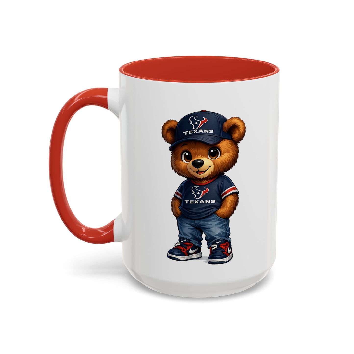 BERRY - REPPIN THE TEXANS - Accent Coffee Mug (11, 15oz)