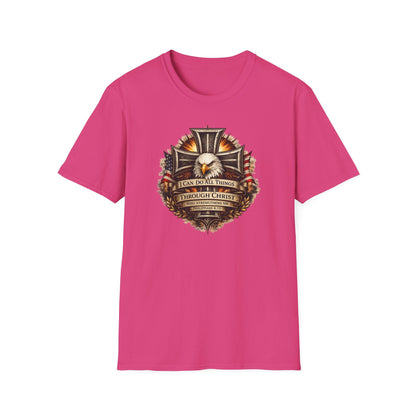 I CAN DO ALL THINGS THROUGH CHRIST - Unisex Soft Style T-Shirt