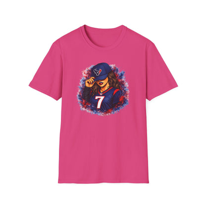 TEXANS Girl Fan - Latina - Unisex Soft Style T-Shirt