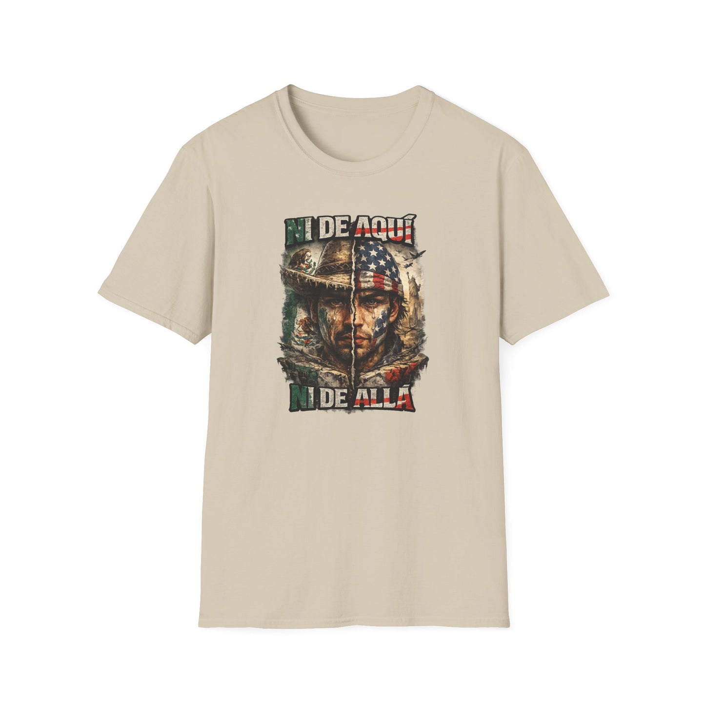 NI DE AQUI-NI ALLA - Unisex Soft Style T-Shirt