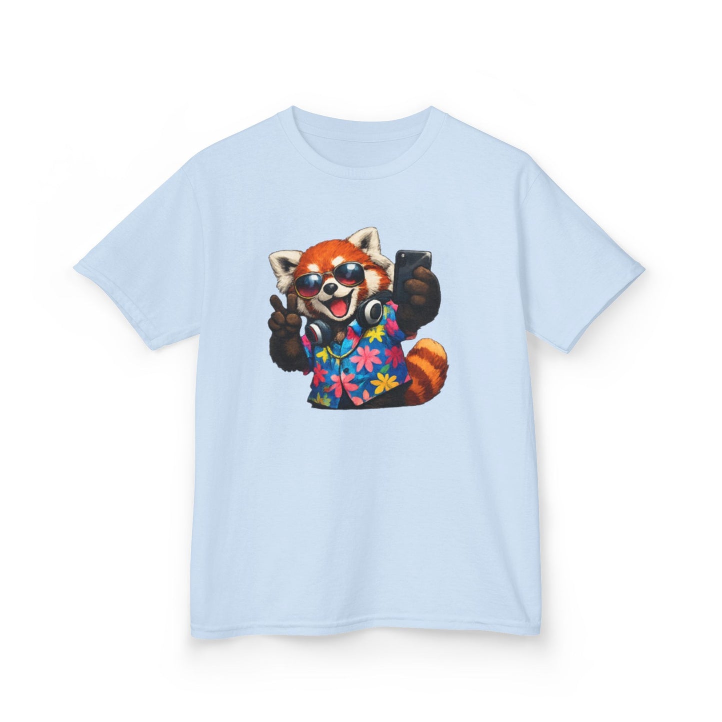 SELFIE TIME - RED PANDA STYLE - Kids Cotton™ Tee