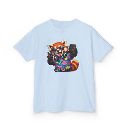 SELFIE TIME - RED PANDA STYLE - Kids Cotton™ Tee