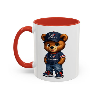 BERRY - REPPIN THE TEXANS - Accent Coffee Mug (11, 15oz)