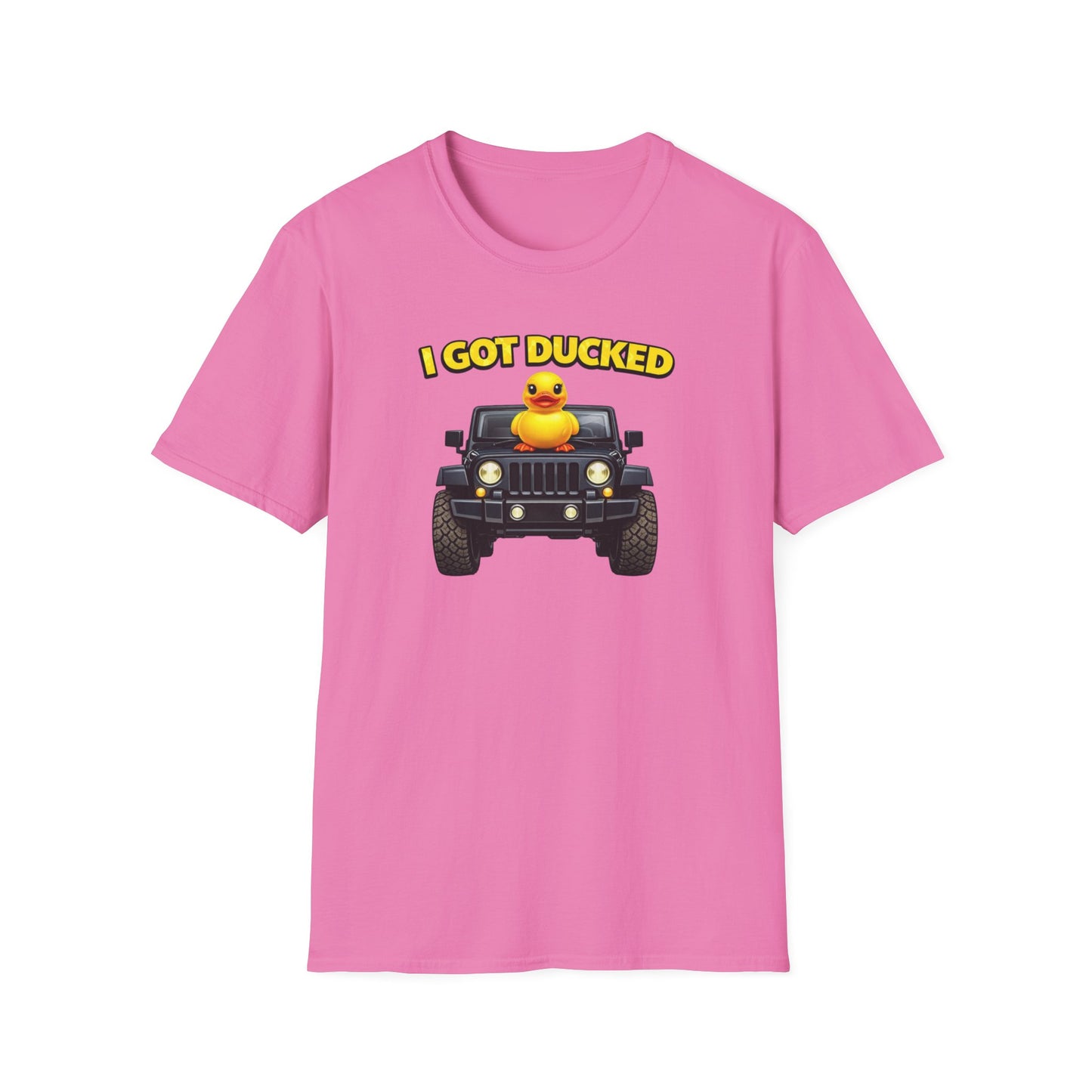 I GOT DUCKED - Unisex Softstyle T-Shirt