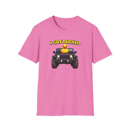 I GOT DUCKED - Unisex Softstyle T-Shirt