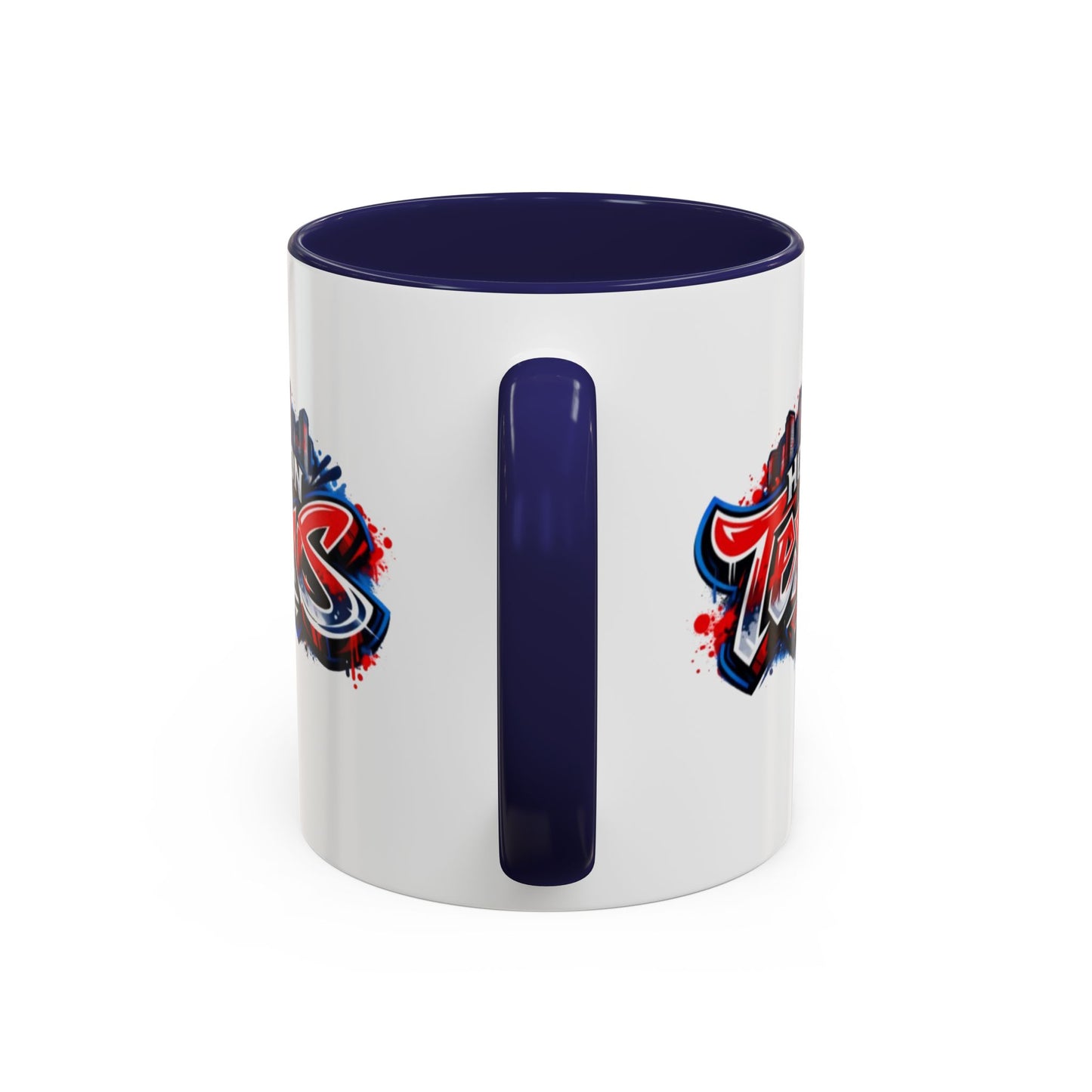 HOUSTON TEXANS GRAFFITI W/SKYLINE - Accent Coffee Mug (11, 15oz)