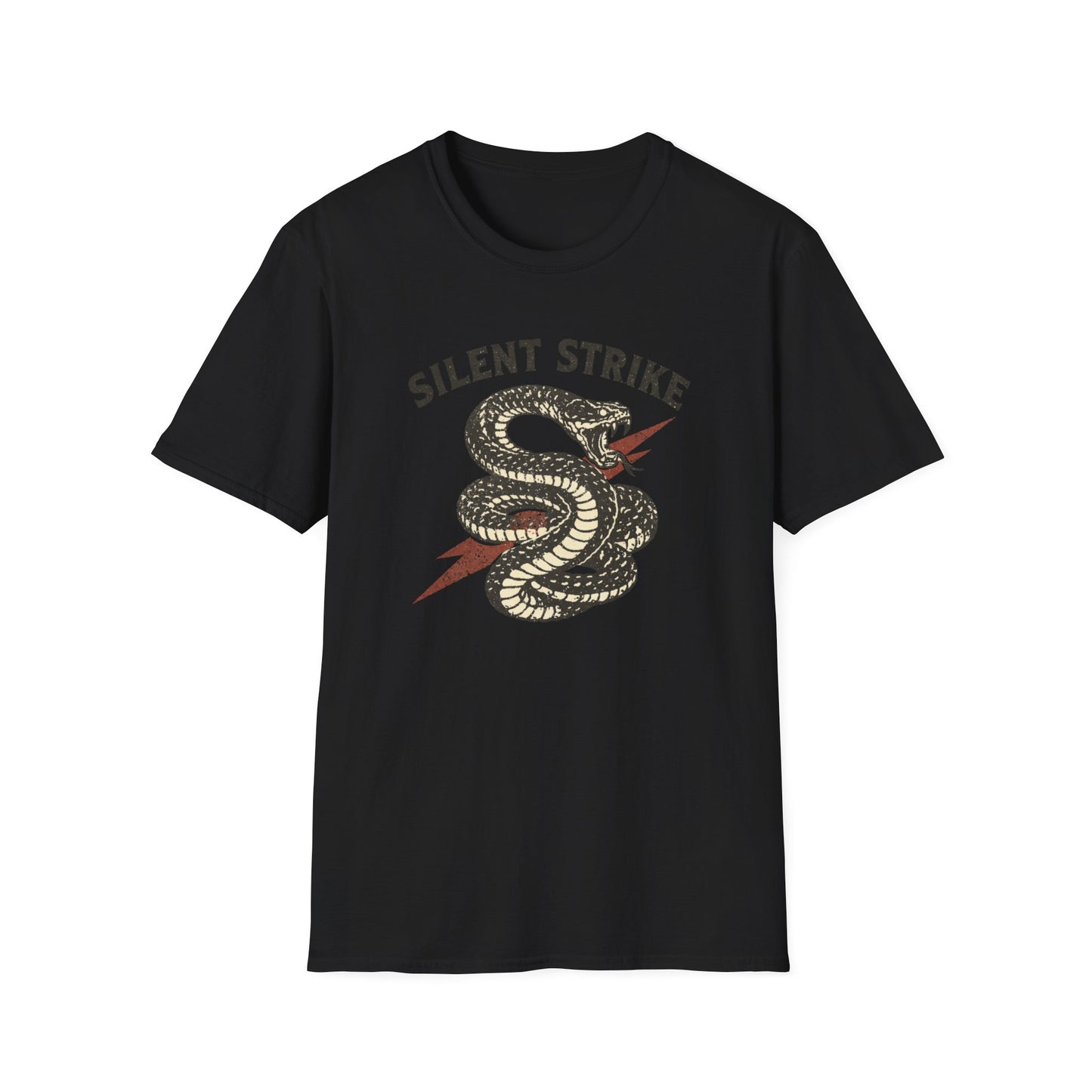 SILENT STRIKE-SNAKE - Unisex Soft Style T-Shirt