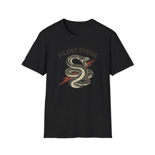 SILENT STRIKE-SNAKE - Unisex Soft Style T-Shirt