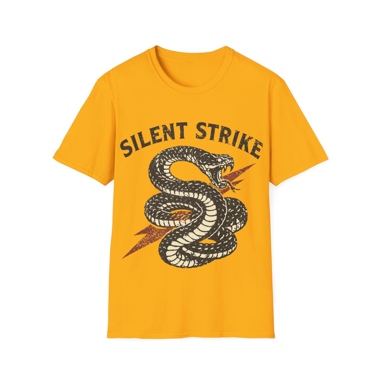 SILENT STRIKE - ((BIG PRINT)) - Unisex Soft Style T-Shirt