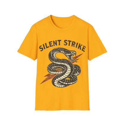 SILENT STRIKE - ((BIG PRINT)) - Unisex Soft Style T-Shirt