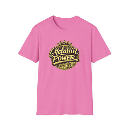 MELANIN POWER - Unisex Soft Style T-Shirt