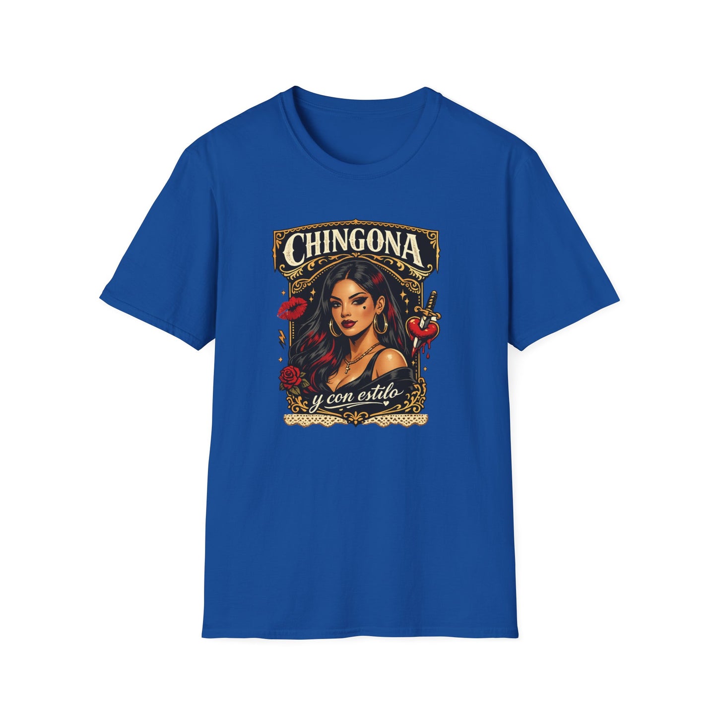 CHINGONA Y CON ESTILO - Unisex Soft Style T-Shirt