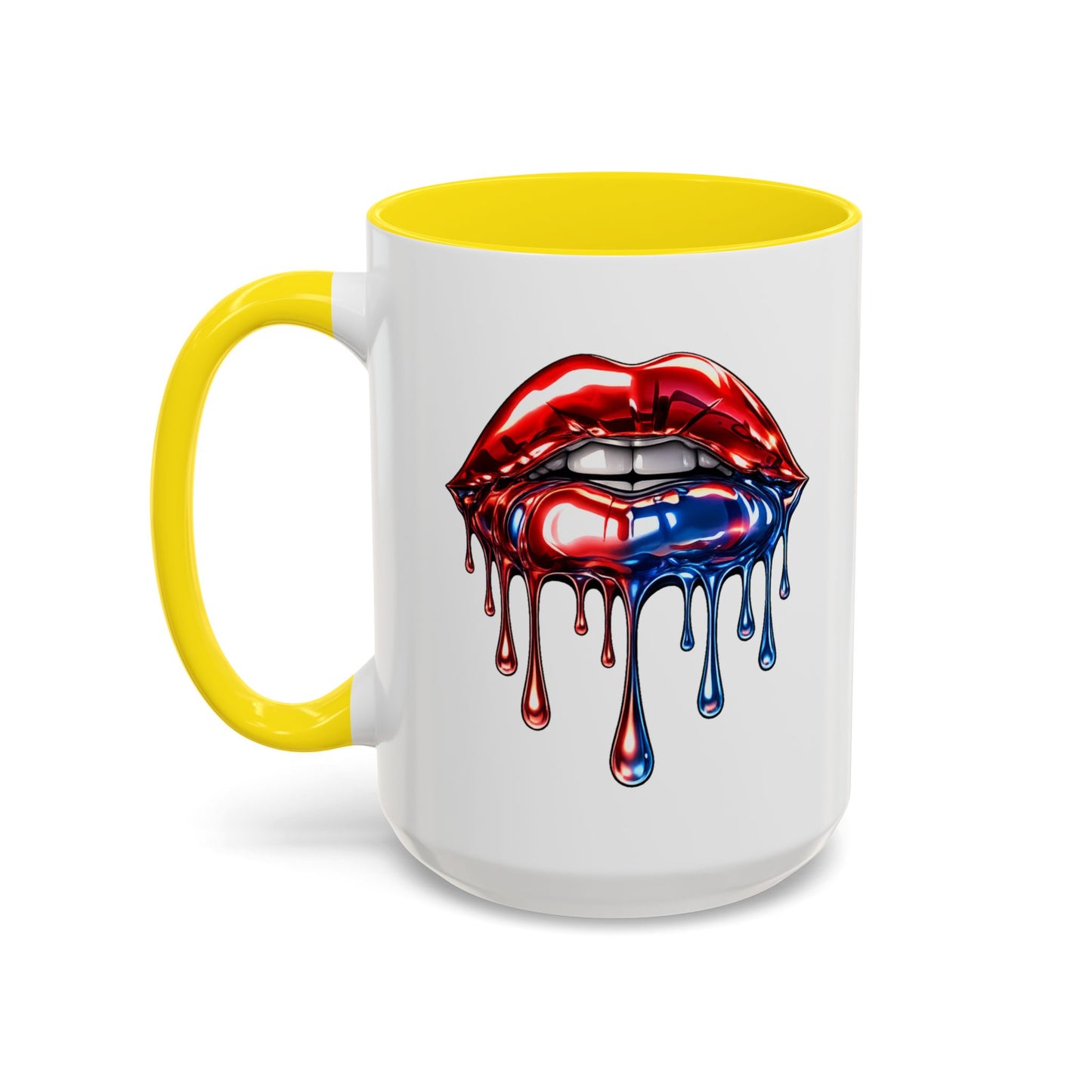 METALIC LIPS - Accent Coffee Mug (11, 15oz)