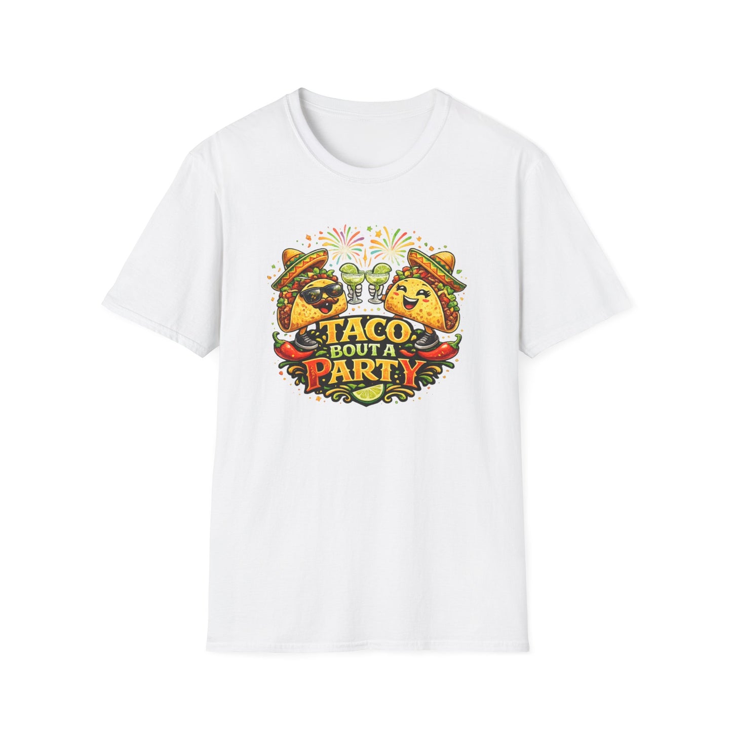 TACO BOUT A PARTY - Unisex Soft Style T-Shirt