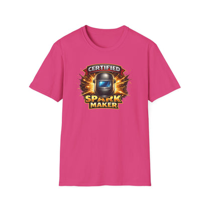 CERTIFIED SPARK MAKER - Unisex Softstyle T-Shirt
