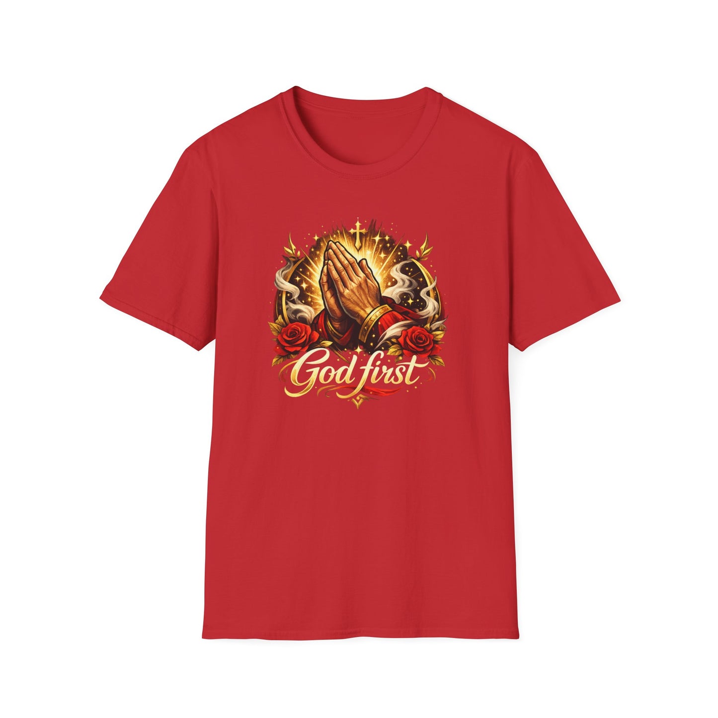 GOD FIRST - Unisex Soft Style T-Shirt