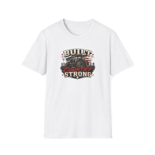 BUILT COUNTRY STRONG - Unisex Soft Style T-Shirt