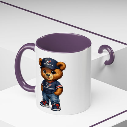 BERRY - REPPIN THE TEXANS - Accent Coffee Mug (11, 15oz)