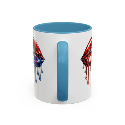 METALIC LIPS - Accent Coffee Mug (11, 15oz)