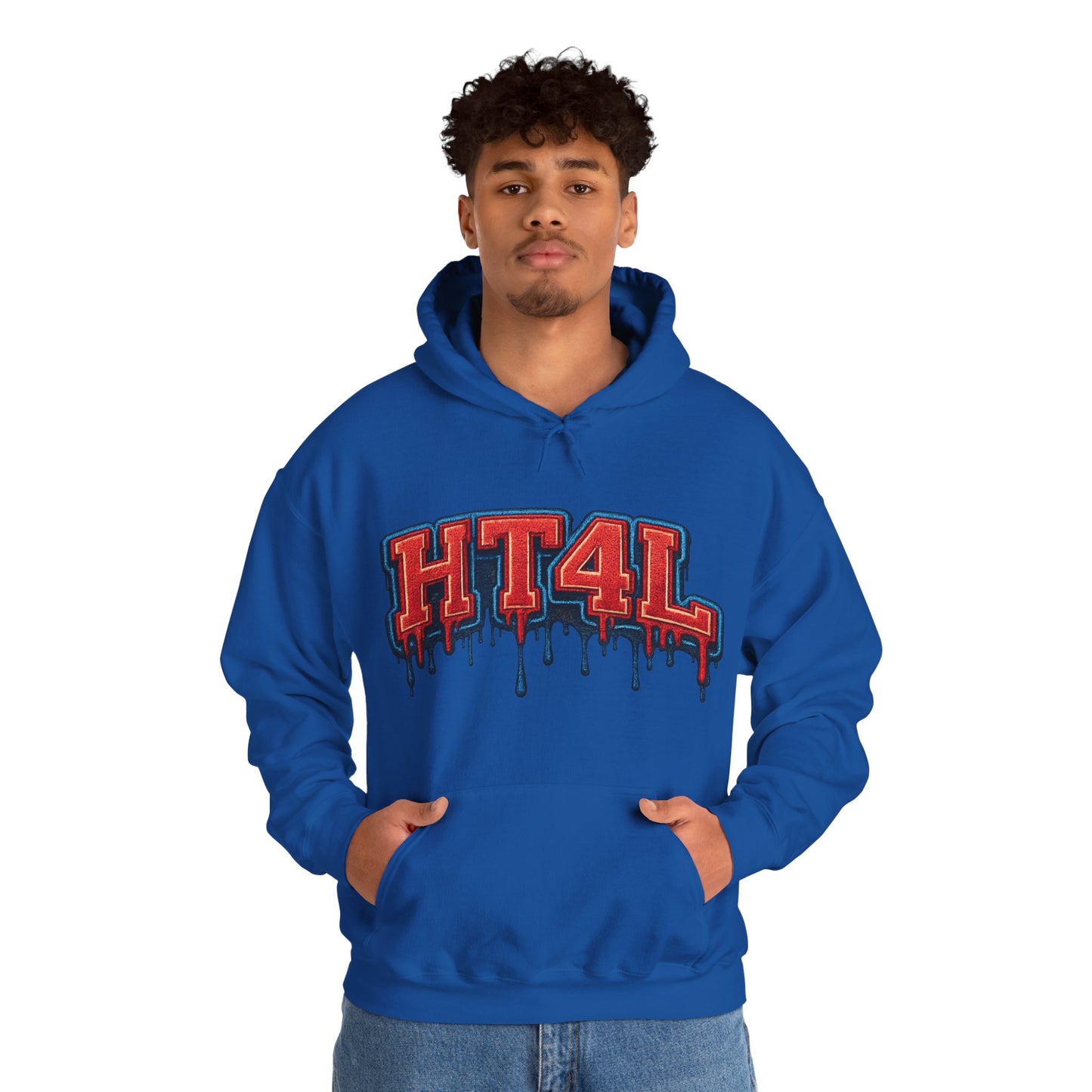 HT4L Hoodie | Houston Texans 4 Life Streetwear Graphic Unisex Pull-Over