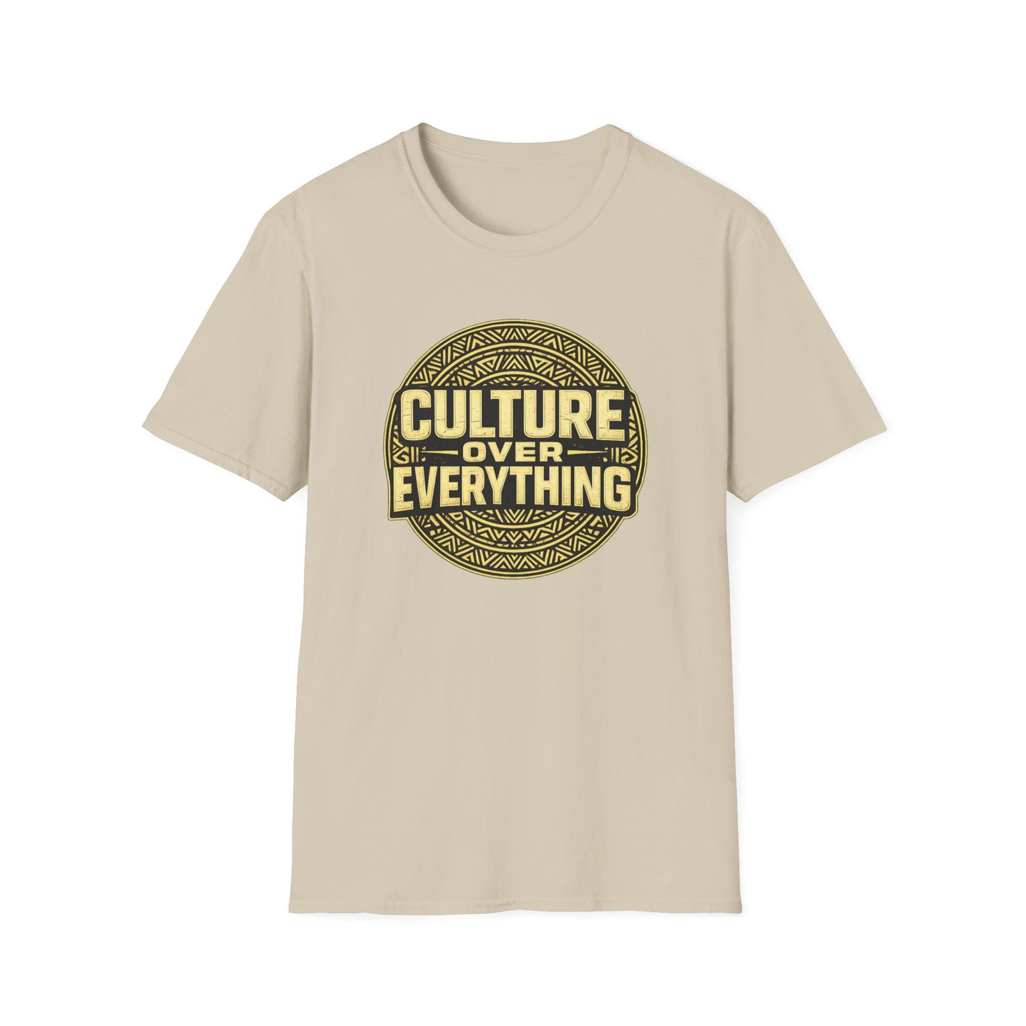 CULTURE OVER EVERYTHING - Unisex Soft Style T-Shirt