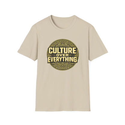 CULTURE OVER EVERYTHING - Unisex Soft Style T-Shirt