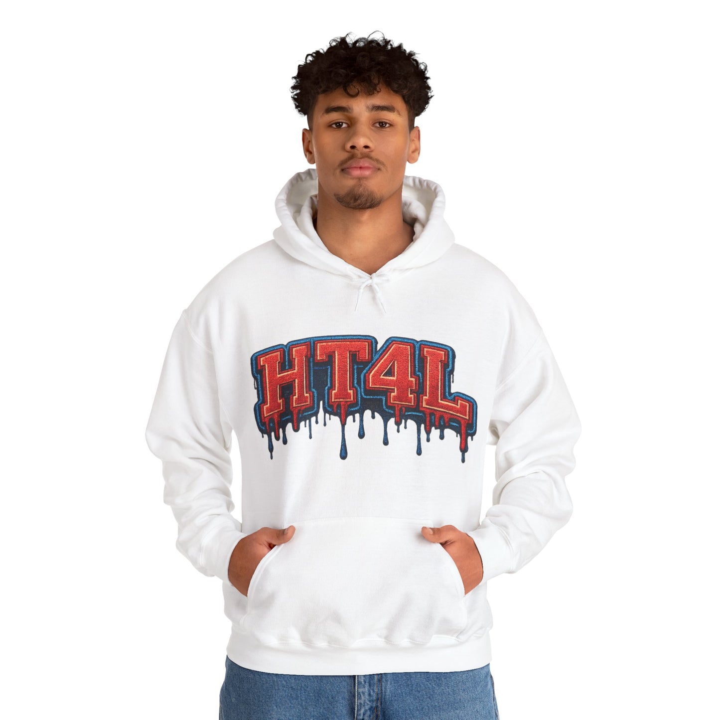HT4L Hoodie | Houston Texans 4 Life Streetwear Graphic Unisex Pull-Over