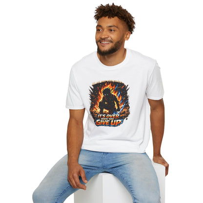 IT'S NOT OVER WHEN YOU LOSE - Unisex Soft Style T-Shirt
