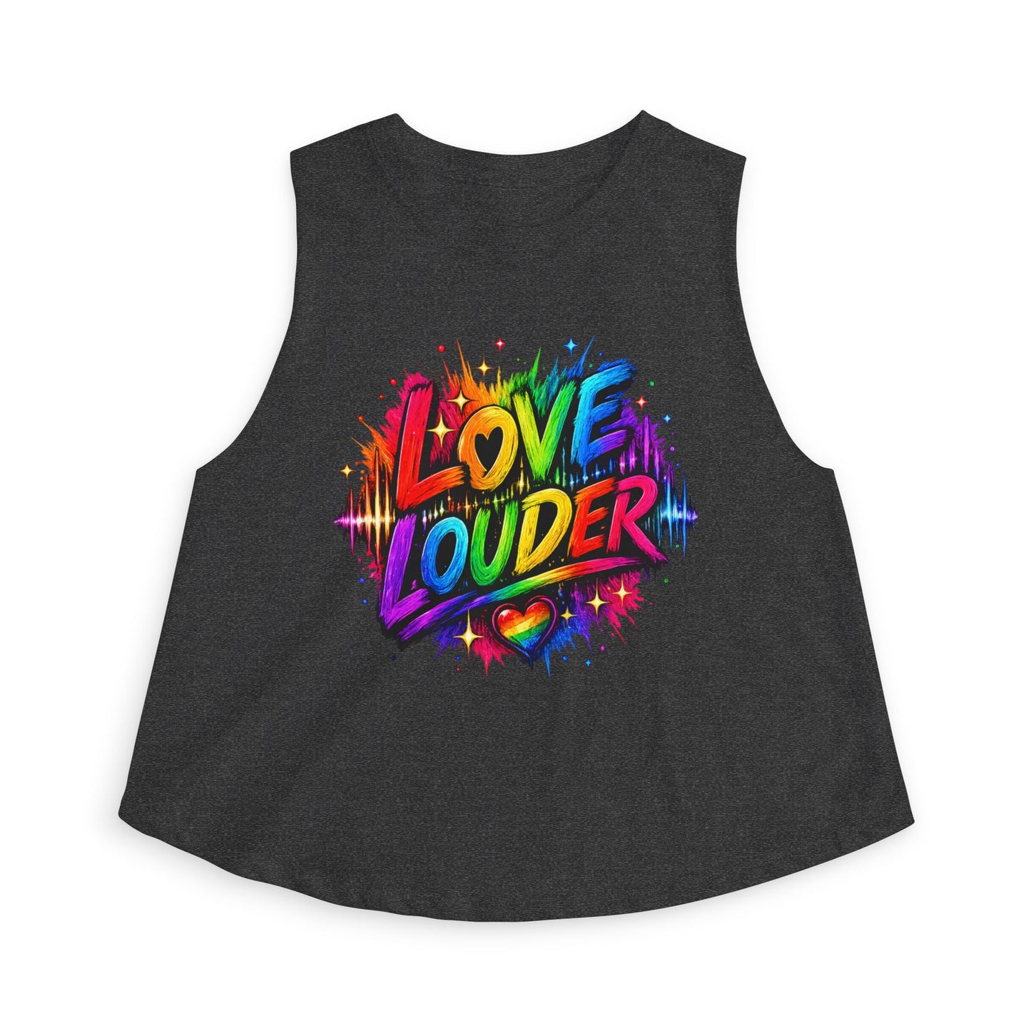 LOVE LOUDER - Women's Crop Top