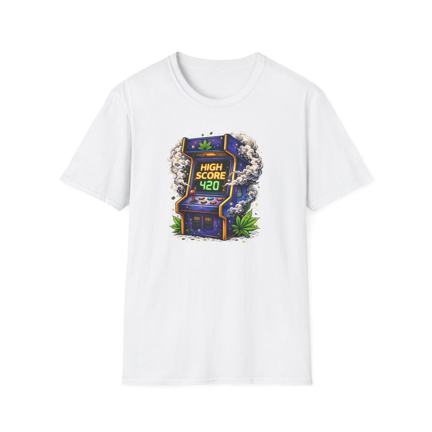 HIGH SCORE-420 - Unisex Soft Style T-Shirt