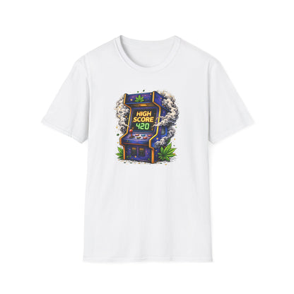 HIGH SCORE-420 - Unisex Soft Style T-Shirt