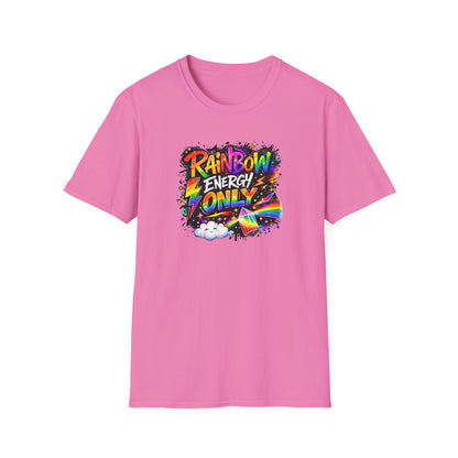 RAINBOW ENERGY ONLY - Unisex Softstyle T-Shirt