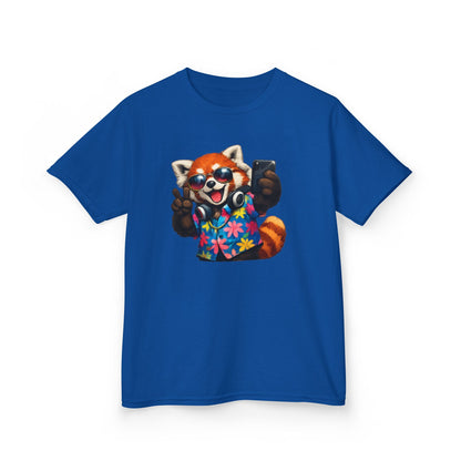 SELFIE TIME - RED PANDA STYLE - Kids Cotton™ Tee
