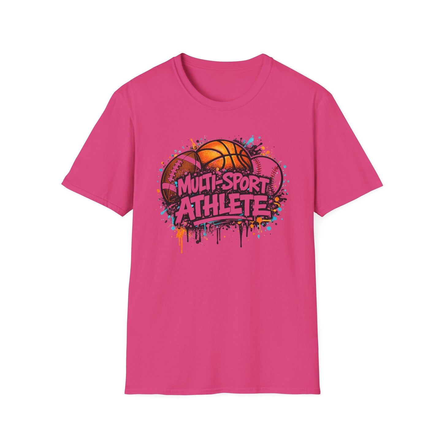 MULTI SPORT ATHLETE - Unisex Soft Style T-Shirt