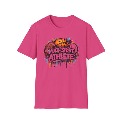 MULTI SPORT ATHLETE - Unisex Soft Style T-Shirt