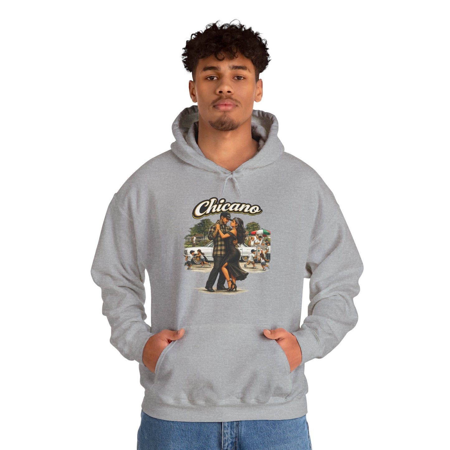 Chicano Dance Hoodie | Latino Heritage Streetwear Pull-Over
