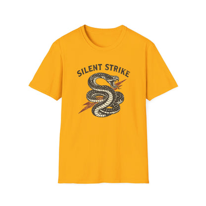 SILENT STRIKE-SNAKE - Unisex Soft Style T-Shirt