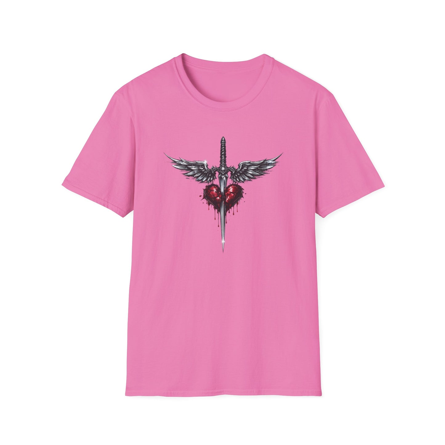 SWORD IN HEART - Unisex Soft Style T-Shirt
