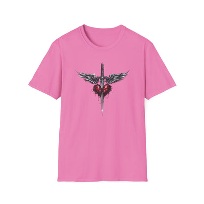 SWORD IN HEART - Unisex Soft Style T-Shirt