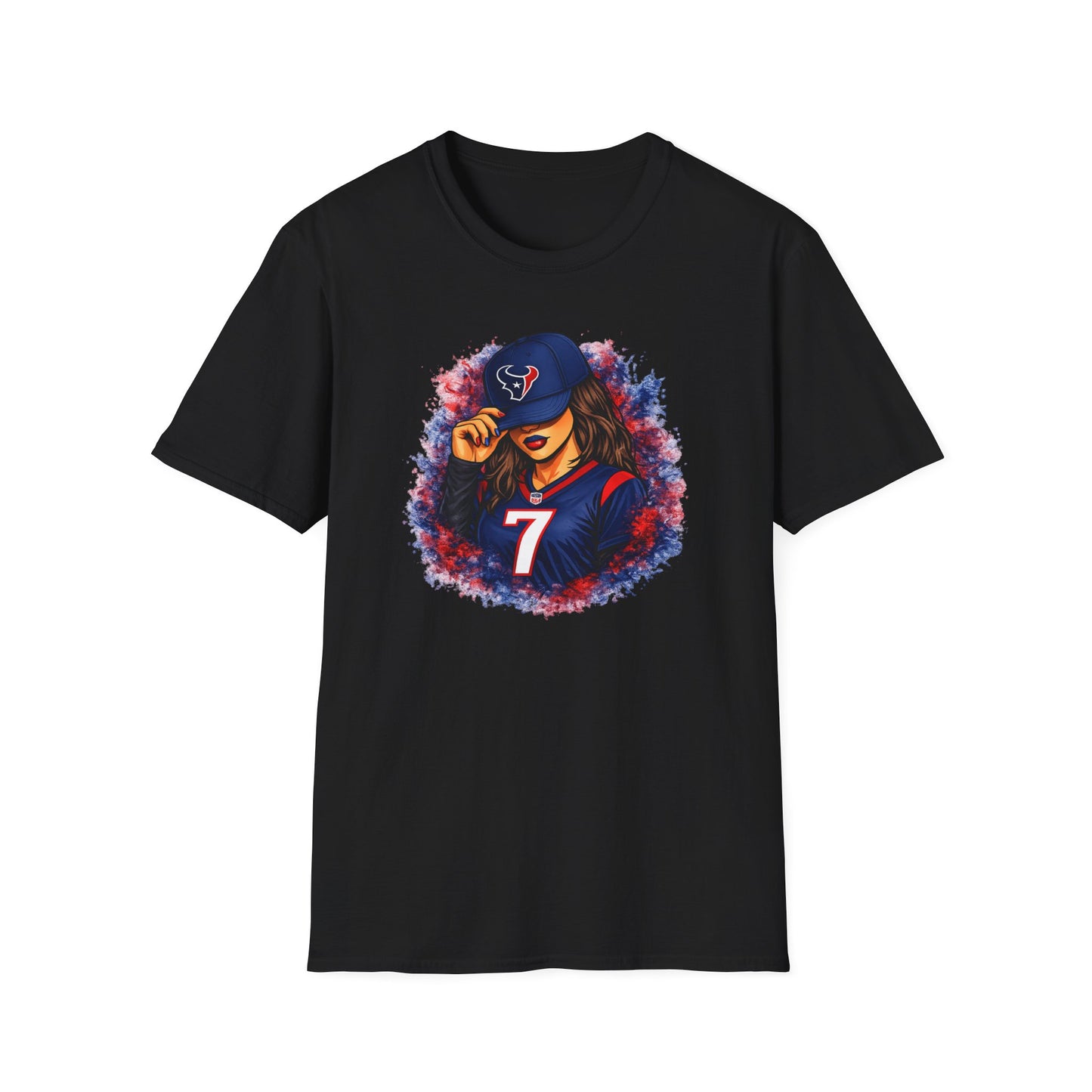 TEXANS Girl Fan - Latina - Unisex Soft Style T-Shirt