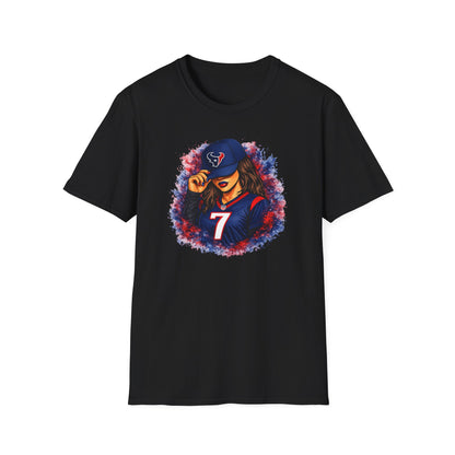 TEXANS Girl Fan - Latina - Unisex Soft Style T-Shirt