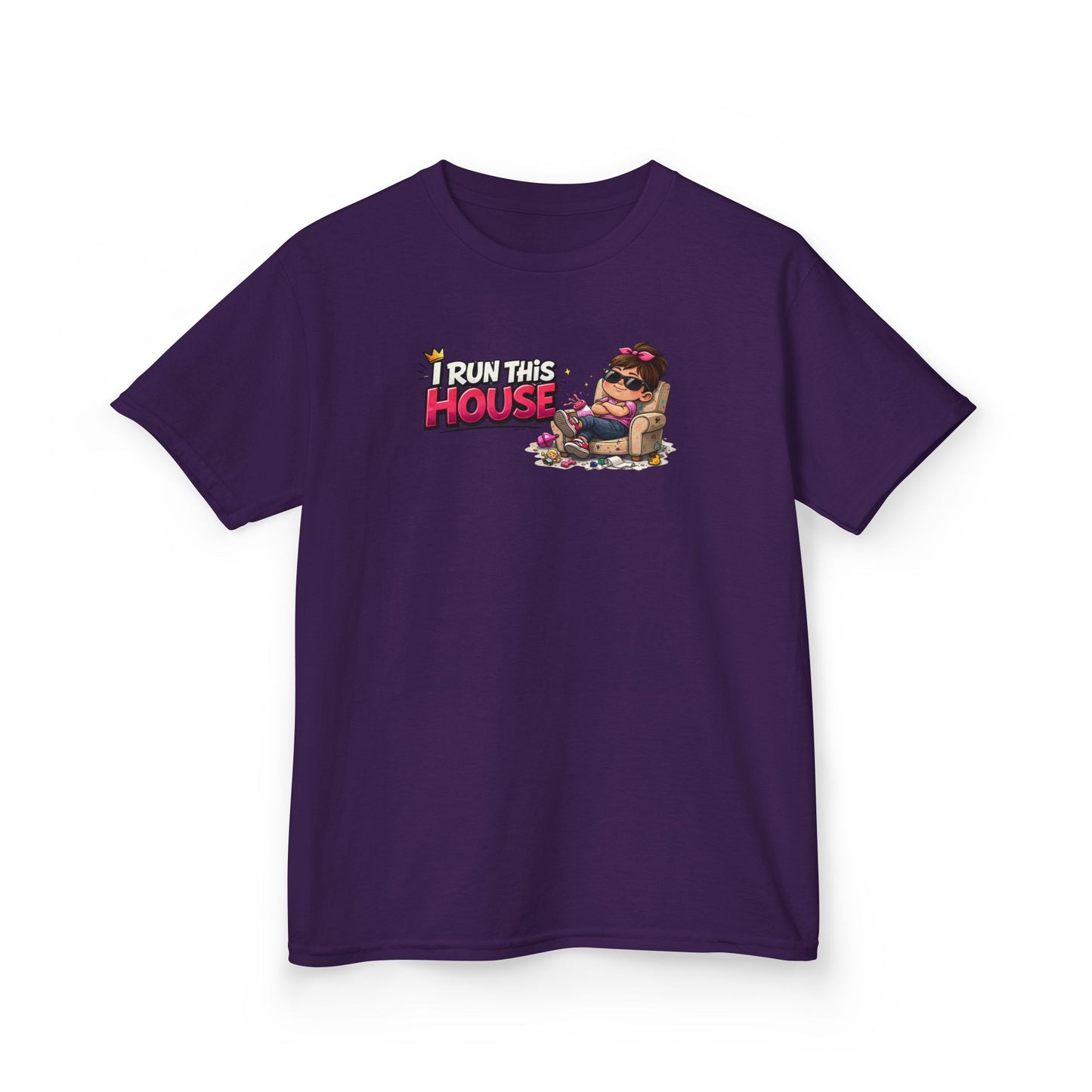 I RUN THIS HOUSE - Kids Cotton Tee